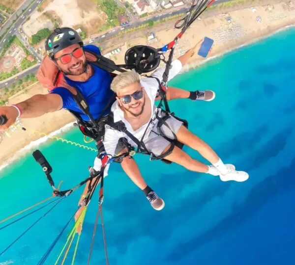 Выше только небо параглайдинг в Аланье